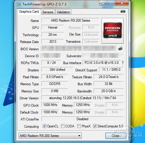 GPU-z R9 290X